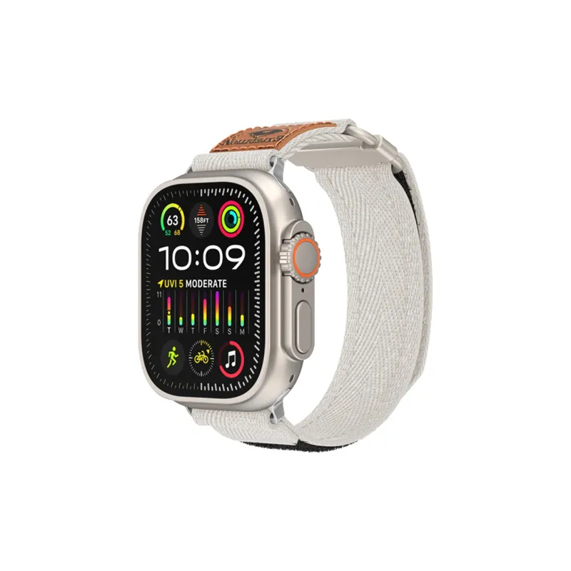 PULAISI Watch Band Apple Compatibility 49mm Nylon Material-0