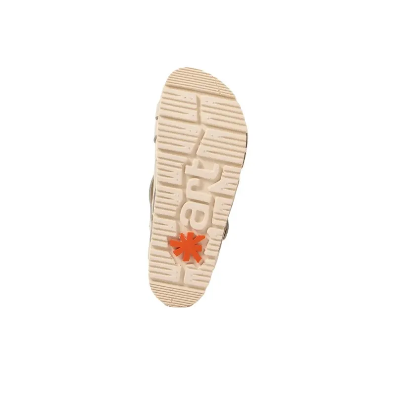 Art BURDEOS Strap Sandals Women's Beige-4