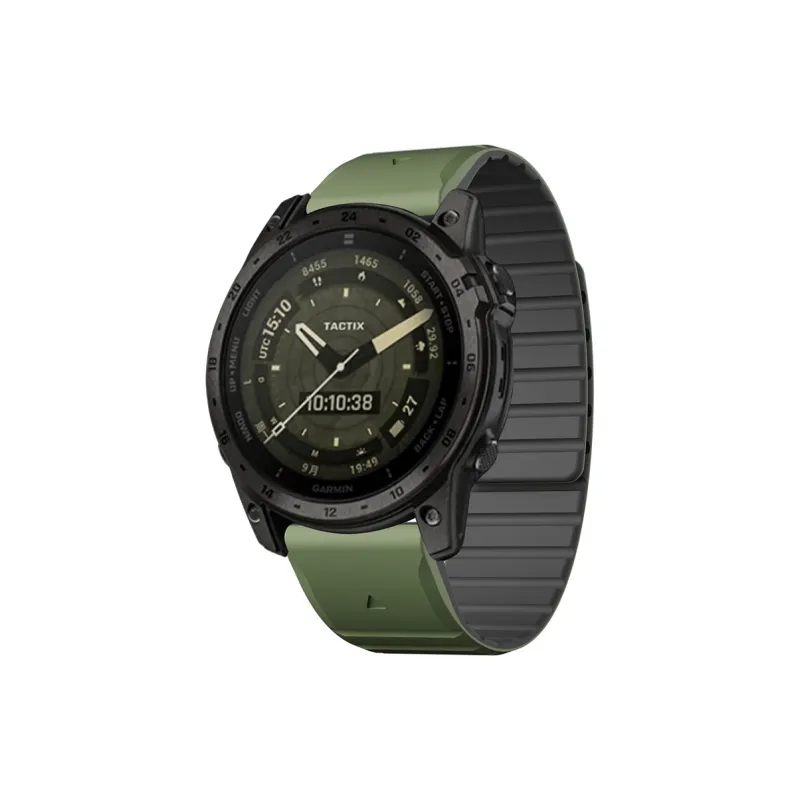 SOOPSORI Watch Band Garmin Fenix5/5X/6X Pro/7X Compatibility Silicone Material-15