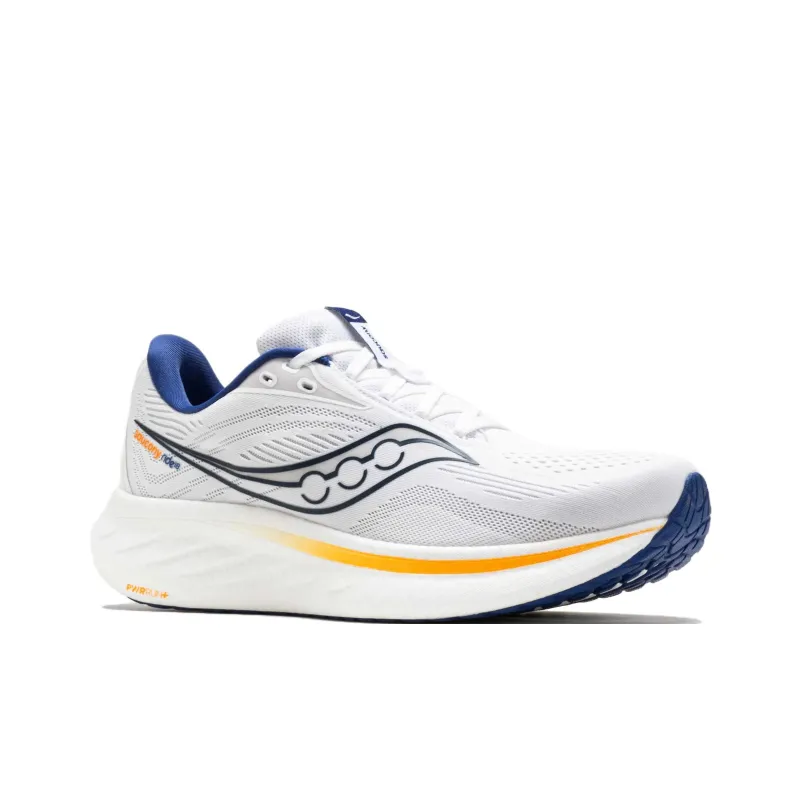 Saucony Ride 18 White Azurite-2