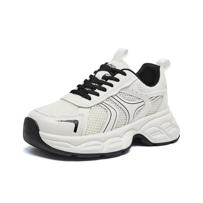 AGSDON Height Increasing Low Top Chunky Sneakers 5cm Women's-8