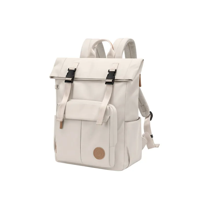 POLO Fabric Backpack Unisex Beige/Black-1