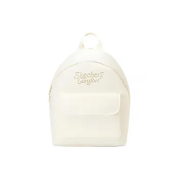Skechers Nylon Backpack Regular Unisex Marshmallow White