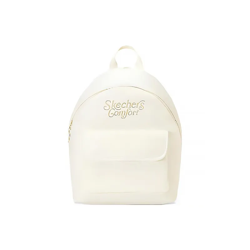 Skechers Nylon Backpack Regular Unisex Marshmallow White-0