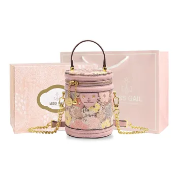 MISS GAIL Artificial Leather Shoulder Bag Crossbody Bag Handbags Regular Women's Pink