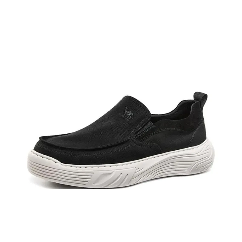 CAMEL Anti Slip And Wear Resistant Height Increasing Low Top Casual Shoes Men's-5