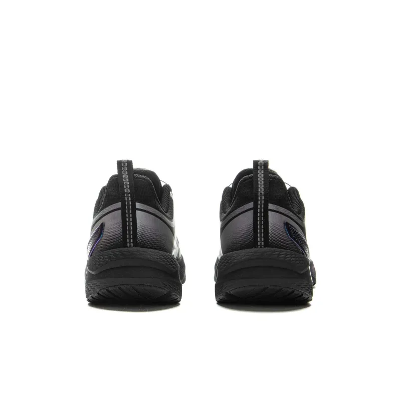 LINING YOUNG Breathable Low Top Kids' Running Shoes Black Kids'-3