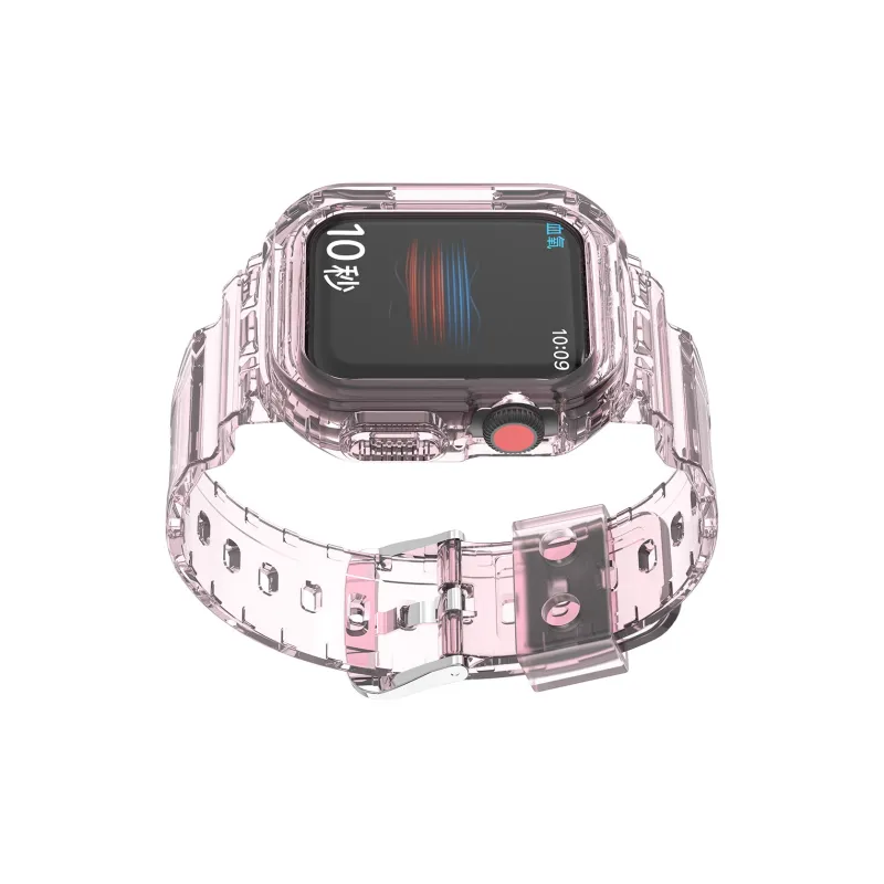SOOPSORI Watch Band Apple Compatibility Silicone Material-4