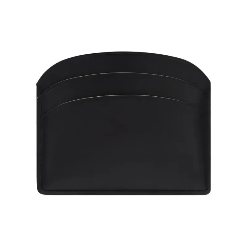 DIOR 30 Montaigne Smooth Cow Leather Card Holder Women's Black-2