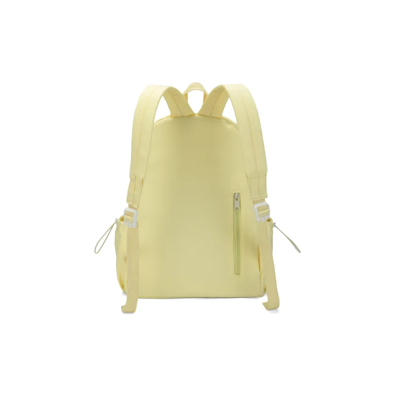 TAKI Nylon Student Commute Large Capacity Versatile Minimalist Style Backpack Unisex Pink/Green/Black/Purple/Custard-4