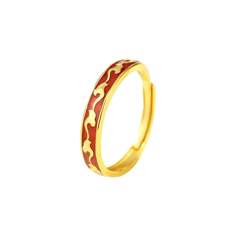 YINGNIXINDONG 925 Sterling Silver Rings Unisex-5