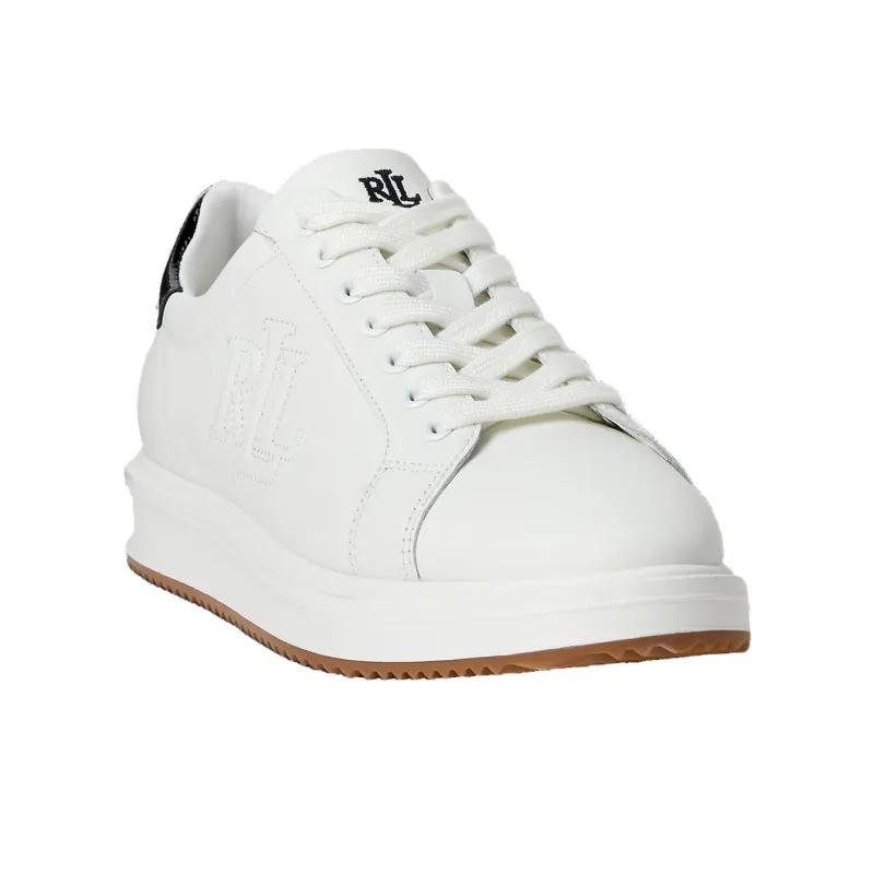 LAUREN RALPH LAUREN Ainsley Low-Top Skateboard Shoes Women's White-2