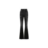 DSQUARED 2 Distressed High Waist Flared Jeans