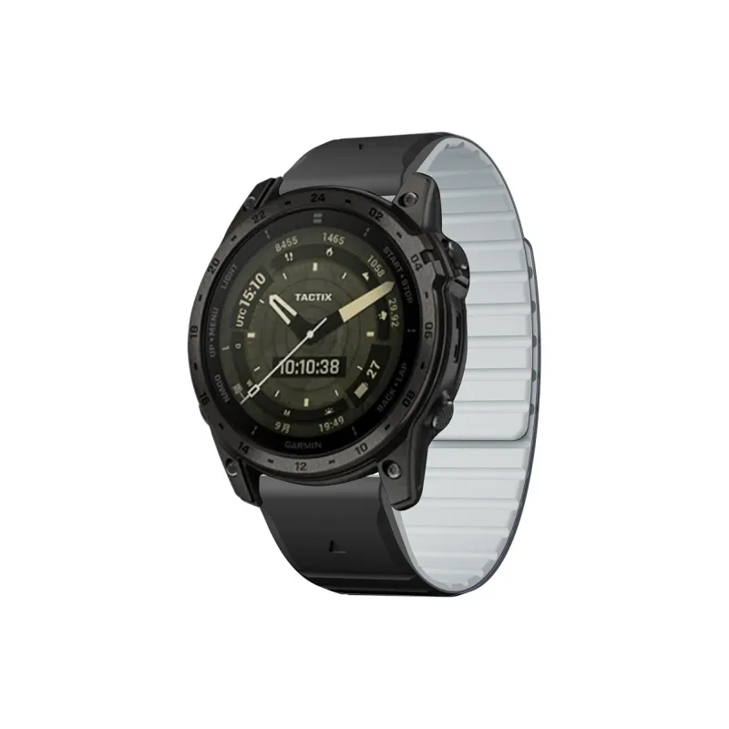 SOOPSORI Watch Band Garmin Fenix5/5X/6X Pro/7X Compatibility Silicone Material-9
