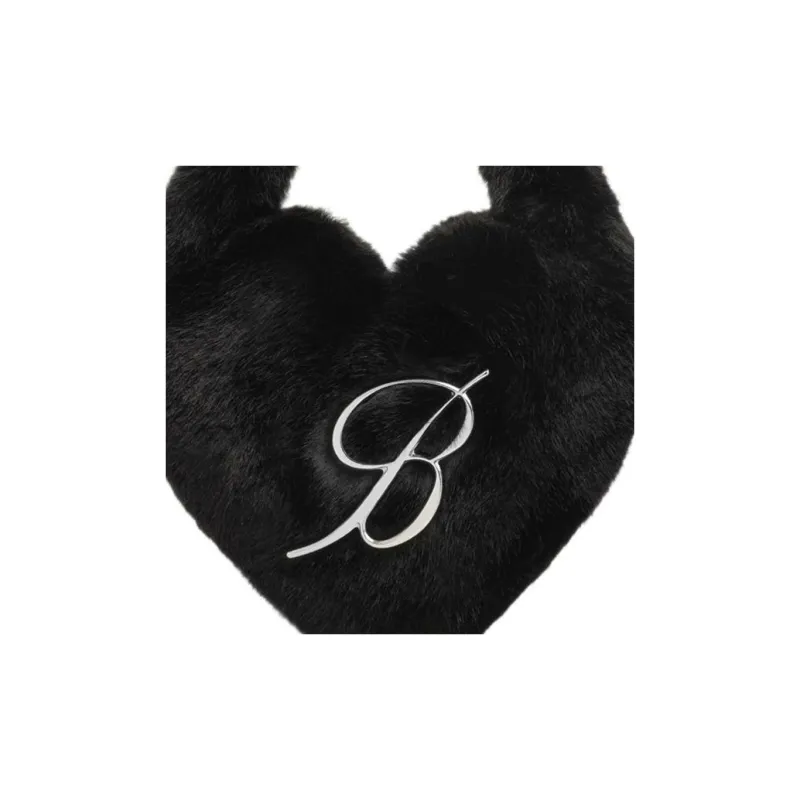 Blumarine Logo Plaque Heart Shape Shoulder Bag-2
