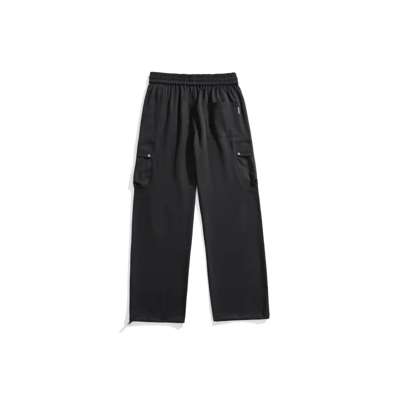 Topland Cargo Pants Unisex Matte Black-1