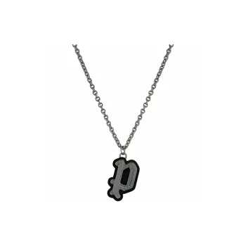 Police Stainless Steel Necklaces Men's Black/Silver