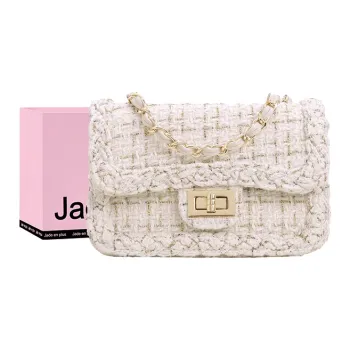 Jade En Plus Fashion Canvas Crossbody Bag Regular Women's White