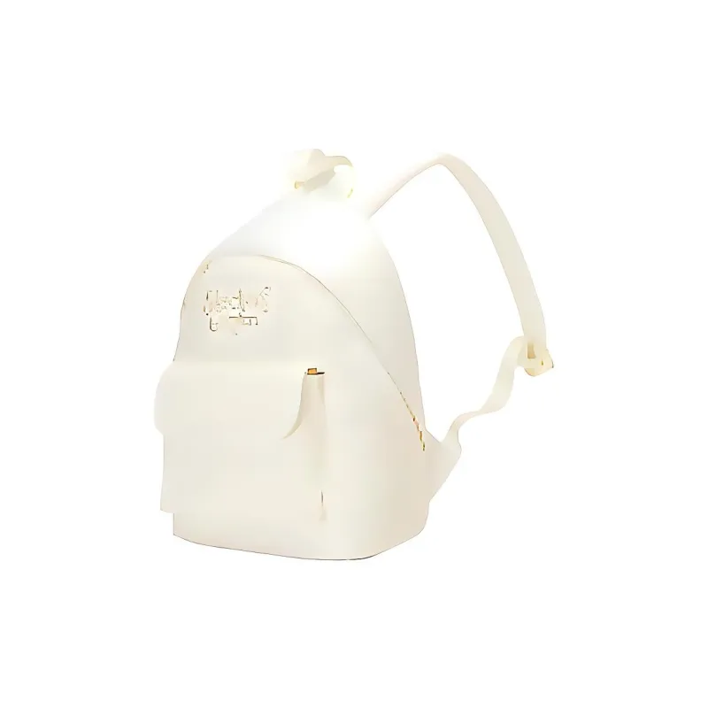 Skechers Nylon Backpack Regular Unisex Marshmallow White-1