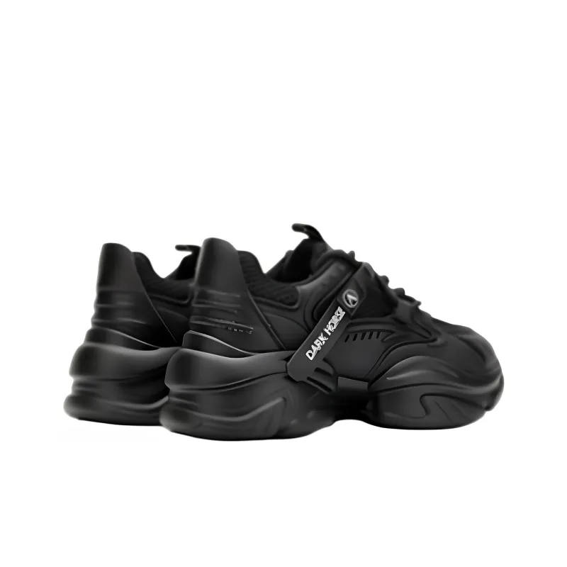 AOKANG Low Top Chunky Sneakers 6.9cm Women's Black-2