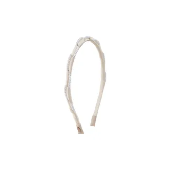 BABYBEI Headpiece Elegance Elegant Minimalist Style Gentle Black Beige Hair Accessories Women's