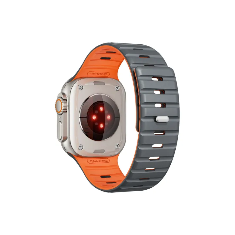 SOOPSORI Watch Band Apple Compatibility Silicone Material-1