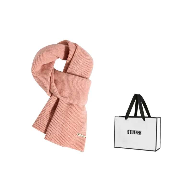 STUFFER Knit Scarves Unisex-30