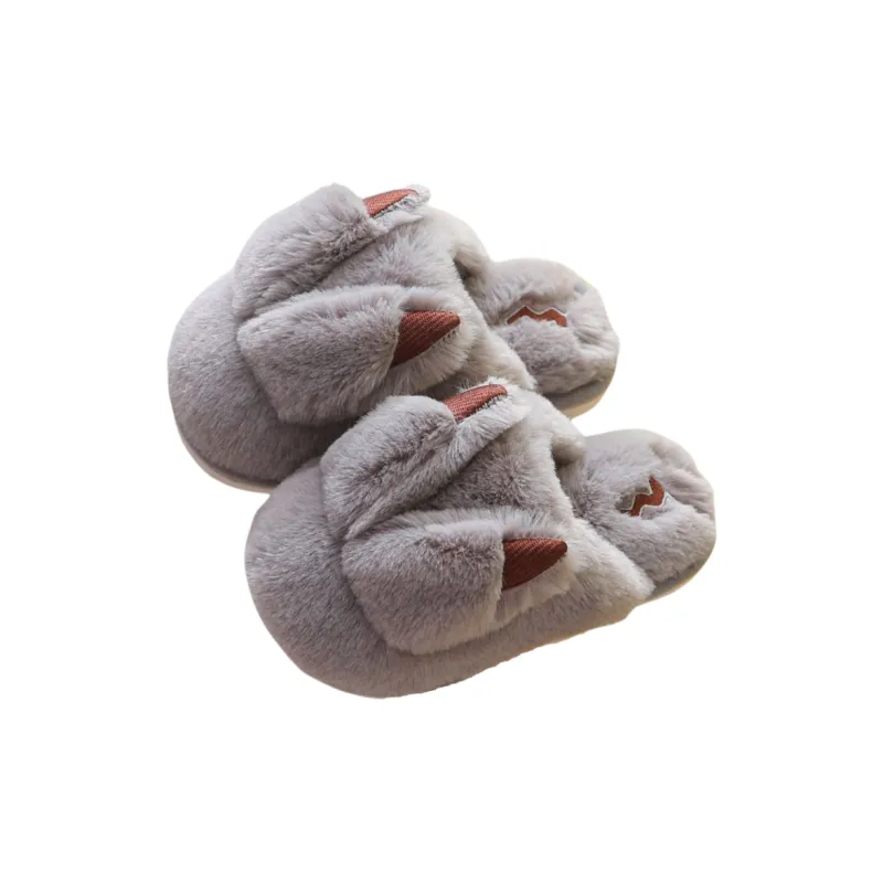 YUZHAOLIN Home Slippers Gray/Yellow-8