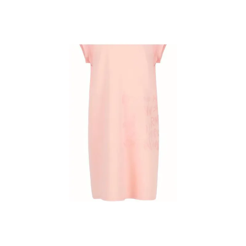 ARMANI EXCHANGE Short Sleeved Dresses Women's Pink-5