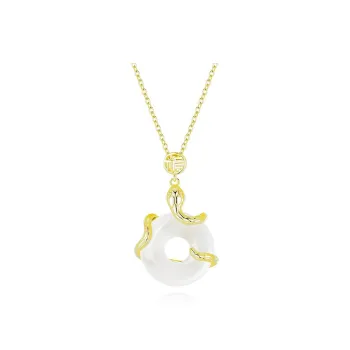 CHIEMOT Chalcedony Necklaces Women's