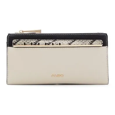 ALDO Artificial Leather Coin Card Holder, Wallet Trumpets Women's Mixed Color/Cream-4