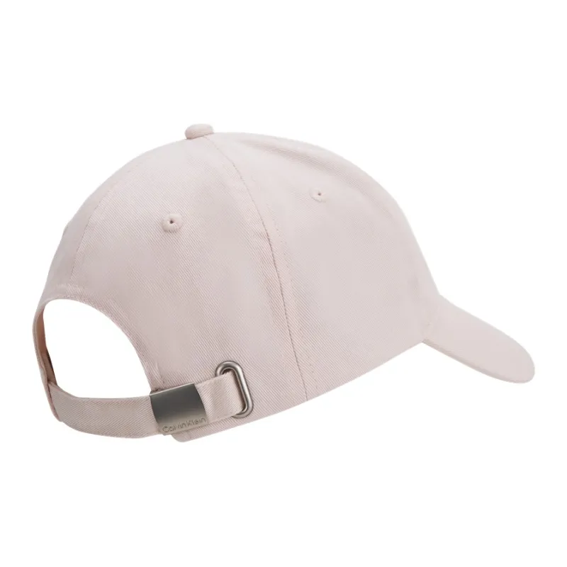 CALVIN KLEIN Cotton Baseball Caps Unisex Pink Peony-1