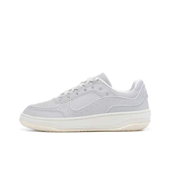 LI NING 1990 Classic Collection Coverage Cushioning Low Top Skateboard Shoes Women's Drip Gray