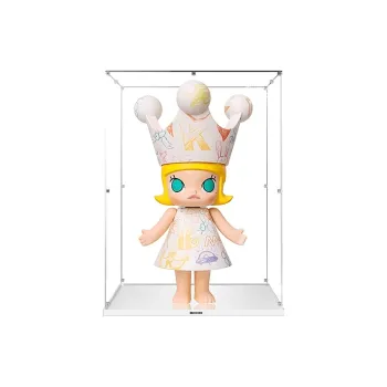 KGBOX Compatibility POPMART Pop Mart ROYAL Molly Childhood Princess 1000% Acrylic Model Accessories