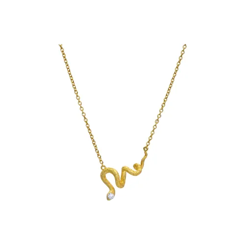 ICEGANG 18K Gold Plated Copper Necklaces Unisex