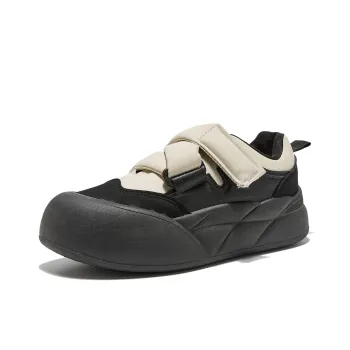 Little Red Man Anti Slip And Wear Resistant Height Increasing Low Top Skateboard Shoes Women's