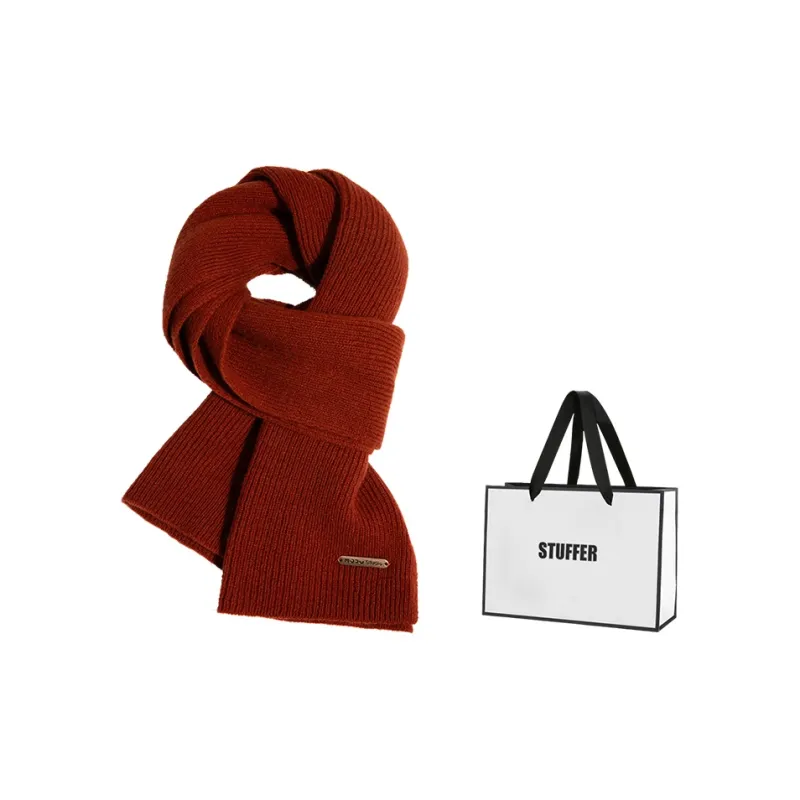 STUFFER Knit Scarves Unisex-15