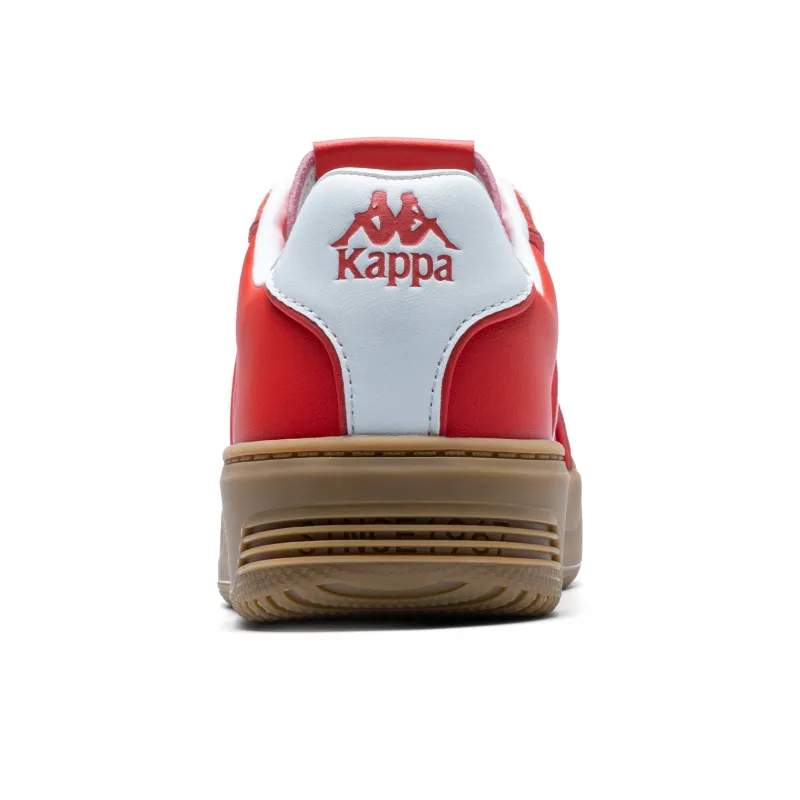Kappa Anti Slip Wear Resistant Low Top Skateboard Shoes Women's Red-4