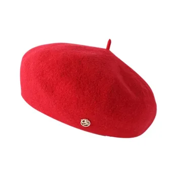 LE TISSERAND 100% Sheep Wool Berets Women's