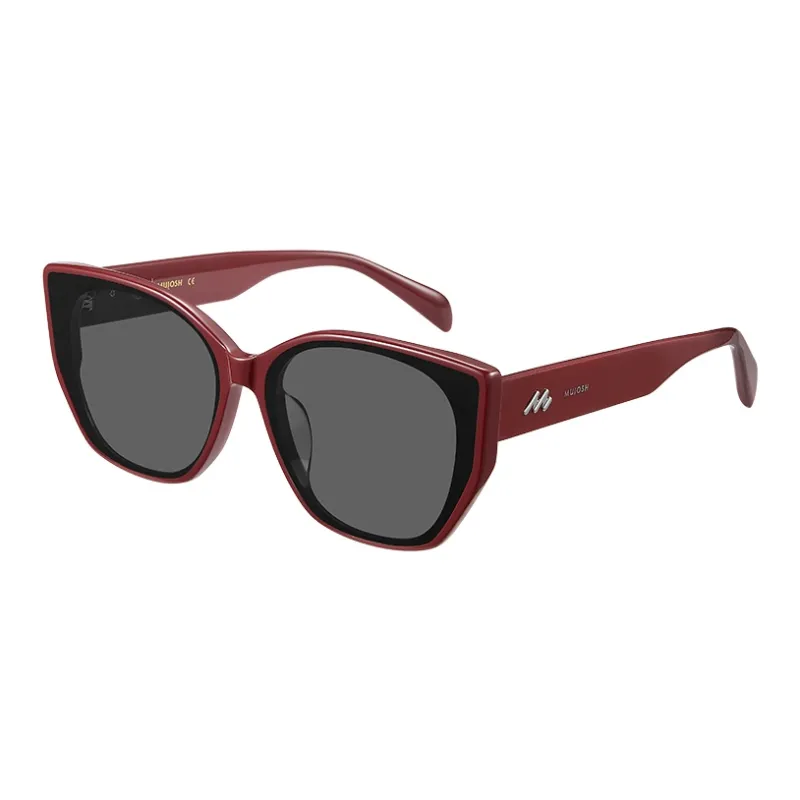 MUJOSH Astral Series Plate Frame Cat Eye Sun Protection Sunglasses With UV Protection And Eye Protection Unisex-8