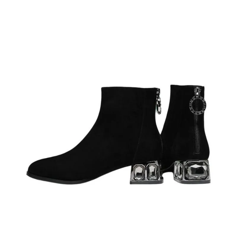 Satchi Ankle Boots Women's Black-2