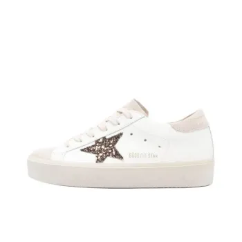 Golden Goose Hi Star White Beige Women's