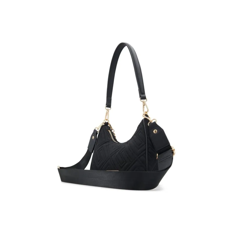 ALDO Polyester Crossbody Bag Shoulder Bag Medium Size Women's Mixed Color/Black-4