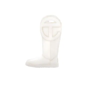 UGG X Telfar Logo Tall Crinkle White