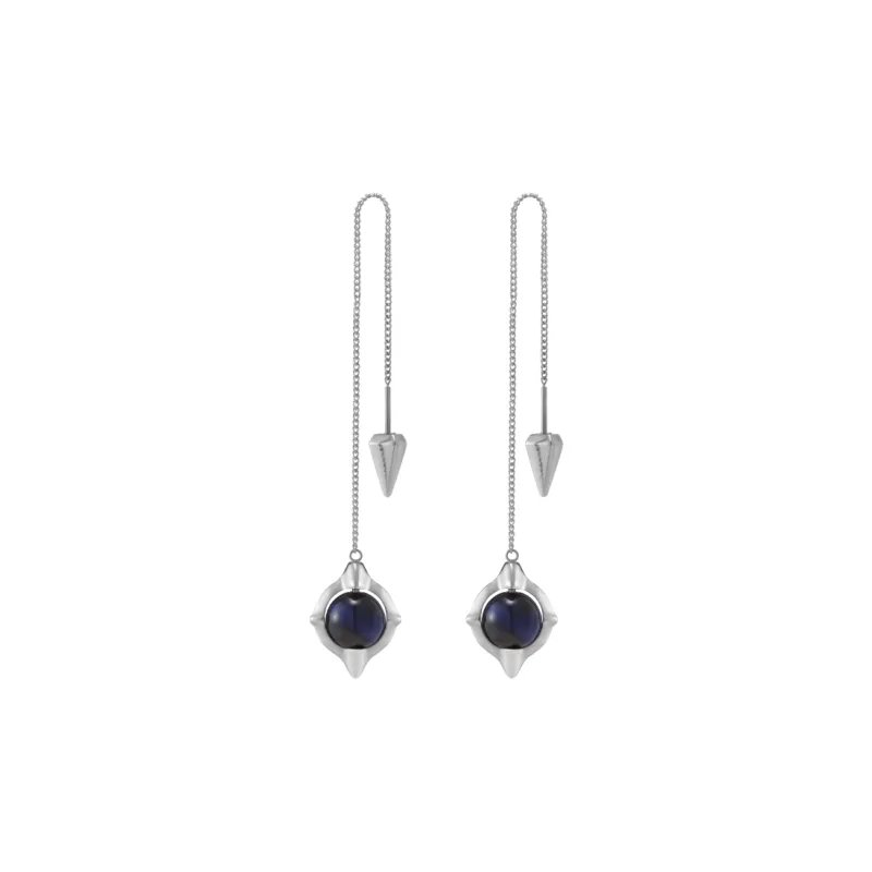 BLACKHEAD Titanium Steel Drop Earrings Unisex-0