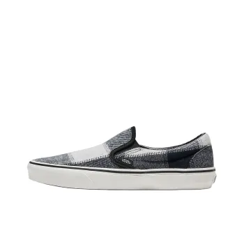 Slip On Classic Vans 'Brushed Plaid Black White'
