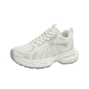 MXGM Cushioning Anti Slip Wear Resistant Breathable Height Increasing Low Top Chunky Sneakers Women's