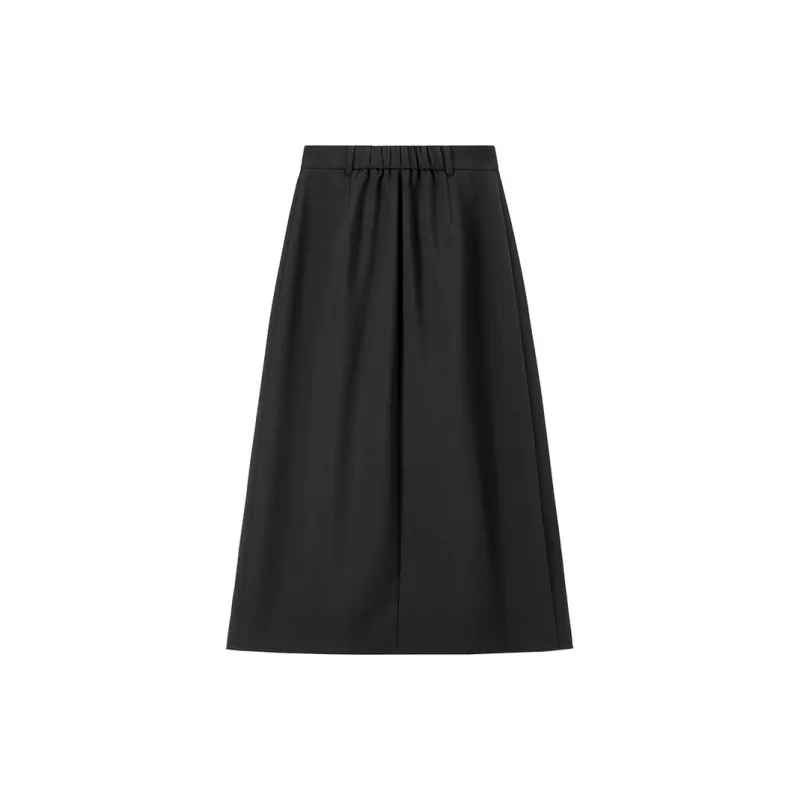 SENTUBILA Casual Short Skirts Women's Black-1
