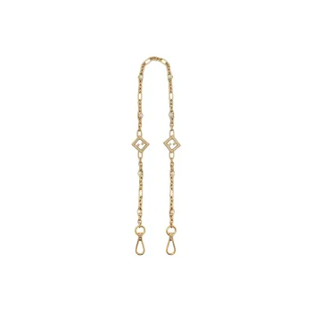 FENDI Brass Bag Shoulder Strap Women's Gold
