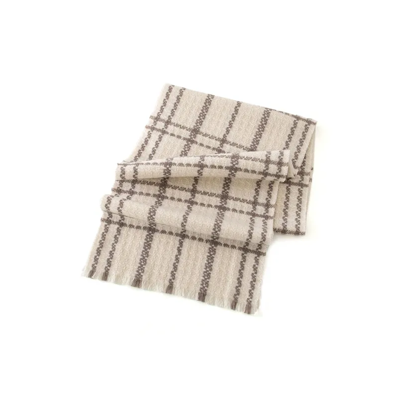 Lanza Knit Scarves Unisex-1